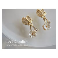 luxury zircon*swinging papillon