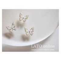 hollow butterfly （パールシルバー）