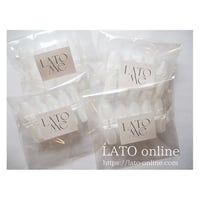 LATO me tips クリア【ショートオーバル】