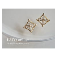 luxury zircon*monogram diamond