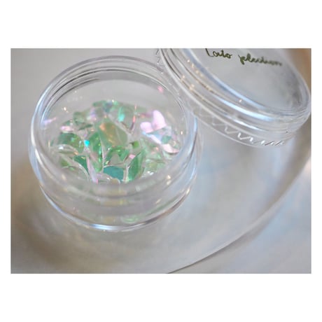 aurora crystal（ピンクグリーン）