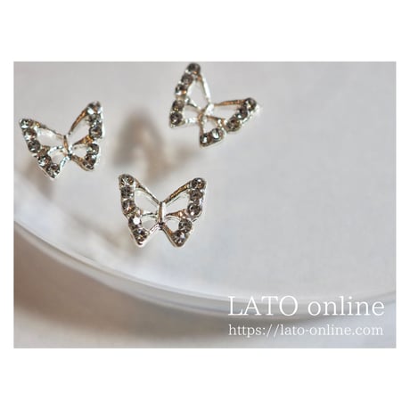 hollow butterfly （ストーンシルバー）