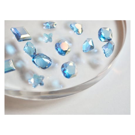 crystal collection（クリアブルー）