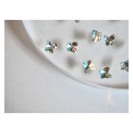 crystal mini butterfly（ホワイトムーン）