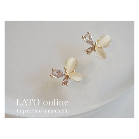 luxury zircon*asymmetry  butterfly（01）