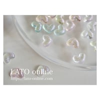 ハートパーツ-Ｍ-（グリッターミックス）