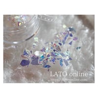 glass holo（オーロラシルバー）