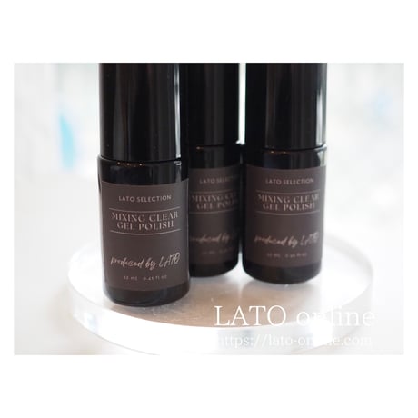mixing clear gel polish【廃盤】