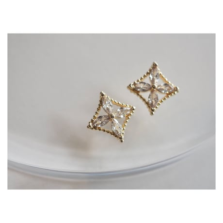 luxury zircon*monogram diamond