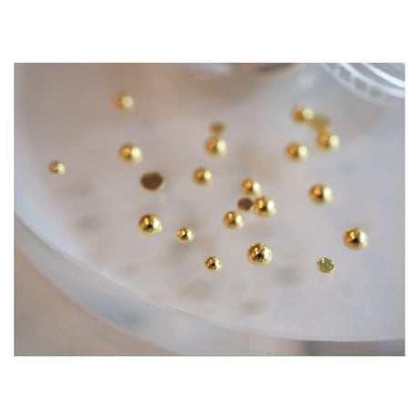 metal beads（ゴールド）