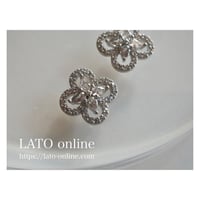 luxury zircon*clover diamond（シルバー）