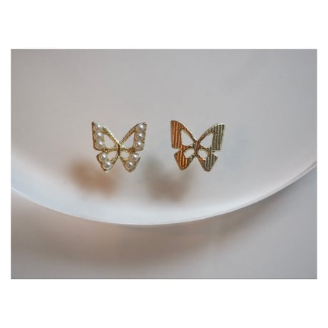 hollow butterfly （パールゴールド）