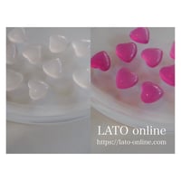 UV jelly heart（ローズ）