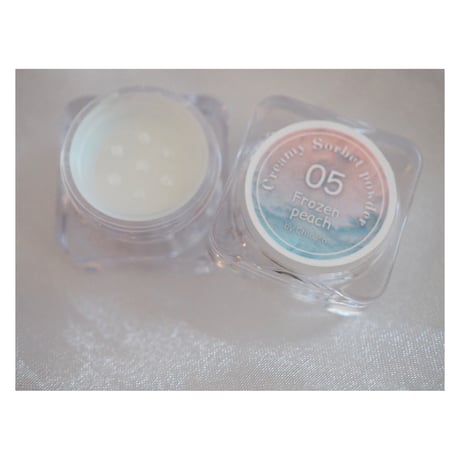 Creamy Sorbet powder（フローズンピーチ）