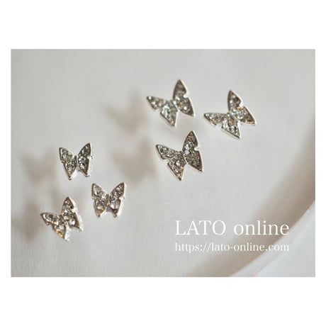 butterfly-Ｍ-（シルバー）
