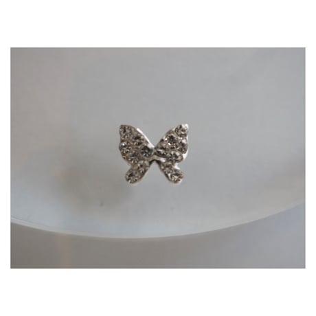 ribbon butterfly（ストーン×シルバー）