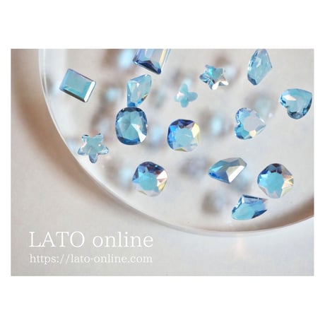 crystal collection（クリアブルー）