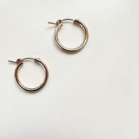 Basic hoop earrings 18.3 mm