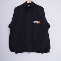 Ryzm Logo nylon jacket Black
