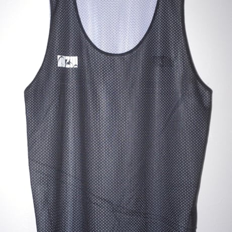Old school Mesh Reversible Tank "Black x White"