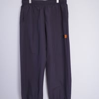 Ryzm Logo nylon pants Charcoal
