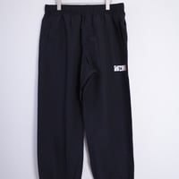 Ryzm Logo nylon pants Black
