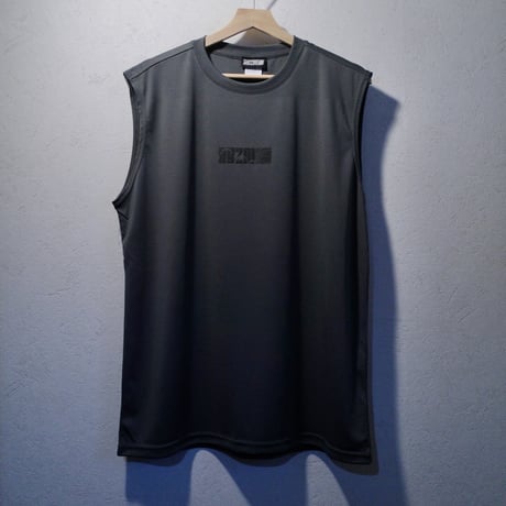 Ryzm Logo "DRY" Sleeveless Shirt 【Grayish Green】