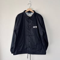 Logo Coach Jacket Black