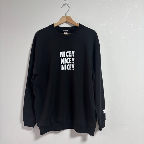 NICE!!NICE!!NICE!! Crew neck Sweatshirt