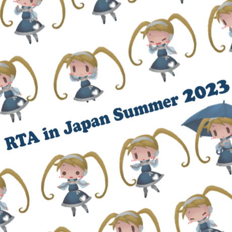 RTA in Japan公式RTAちゃんサマーTシャツ