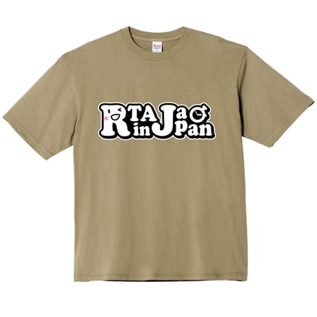 RTA in Japan公式ロゴビッグシルエットTシャツ