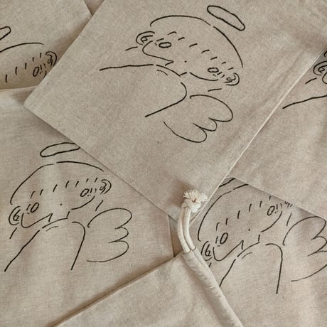 色んなリネンのまるころりん巾着♪ ヌーランドオロー 825474 リネン 裾タック コクーンパンツ nous