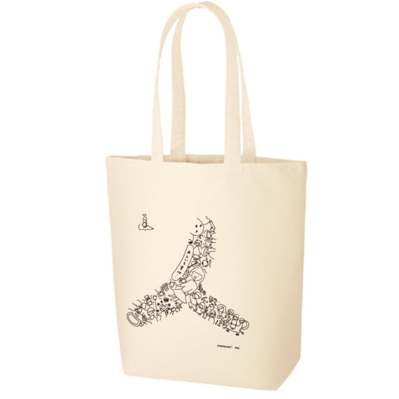 ヒトートバッグ(令和の神様缶バッジ付) | モモモリマーケット