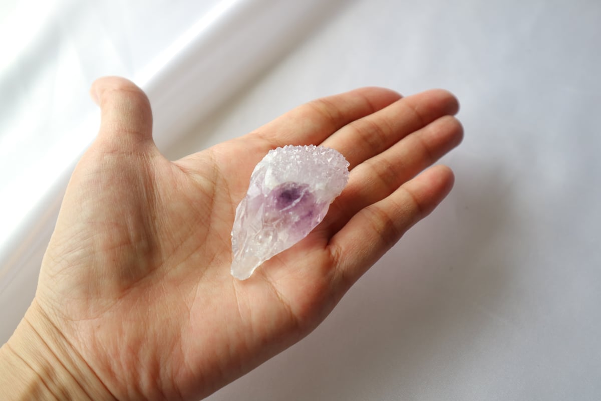 スノーキャップアメジスト | nijinowa stones