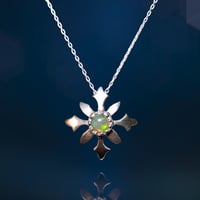 Fleur プレシャスオパール シルバーネックレス