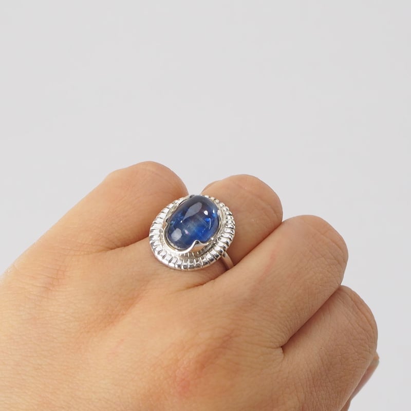 12号上質カイヤナイトSVリング | Le Papillon Jewelry