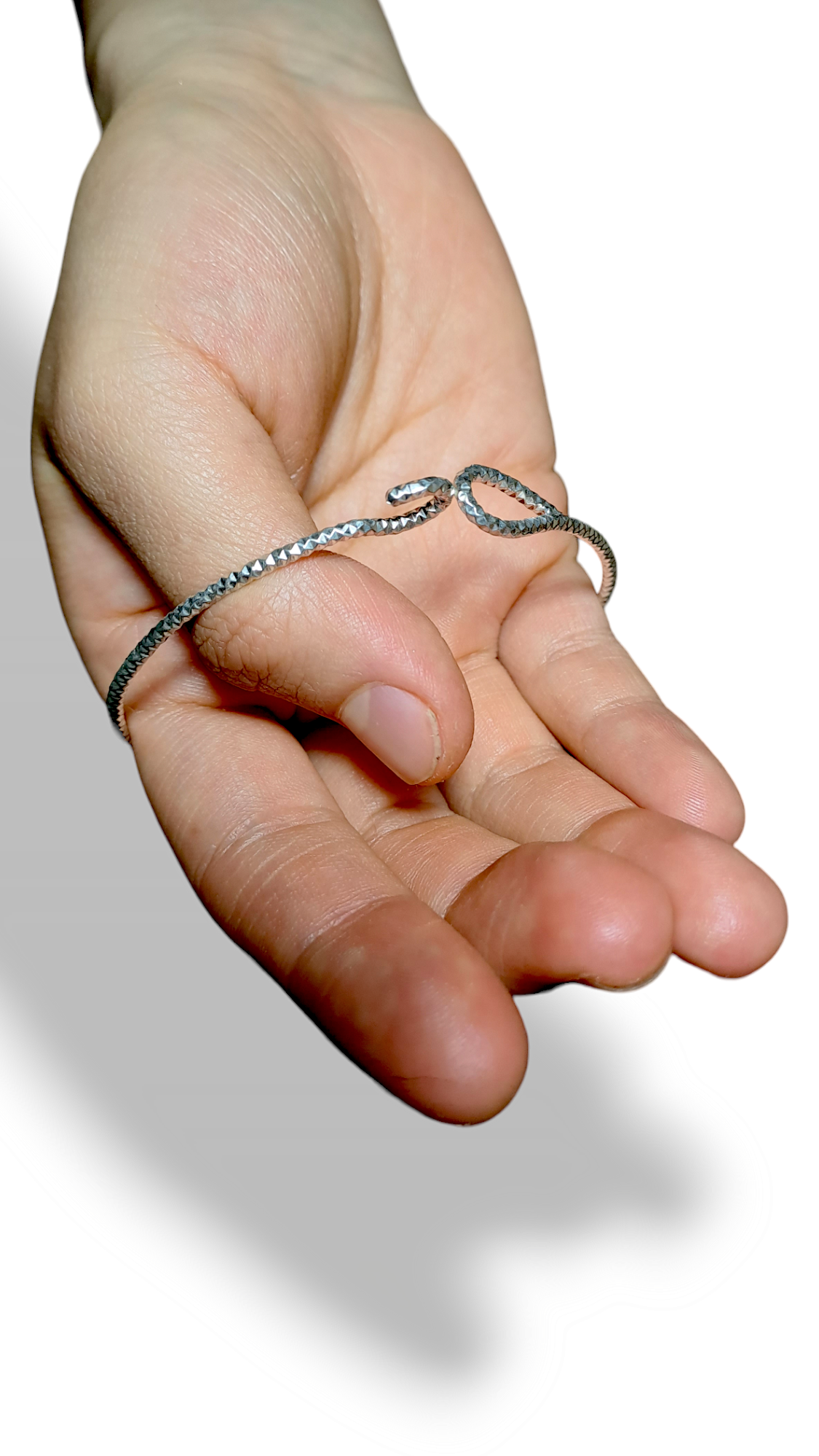 ブルートパーズ シルバーバングル ブレスレット | Le Papillon Jewelry