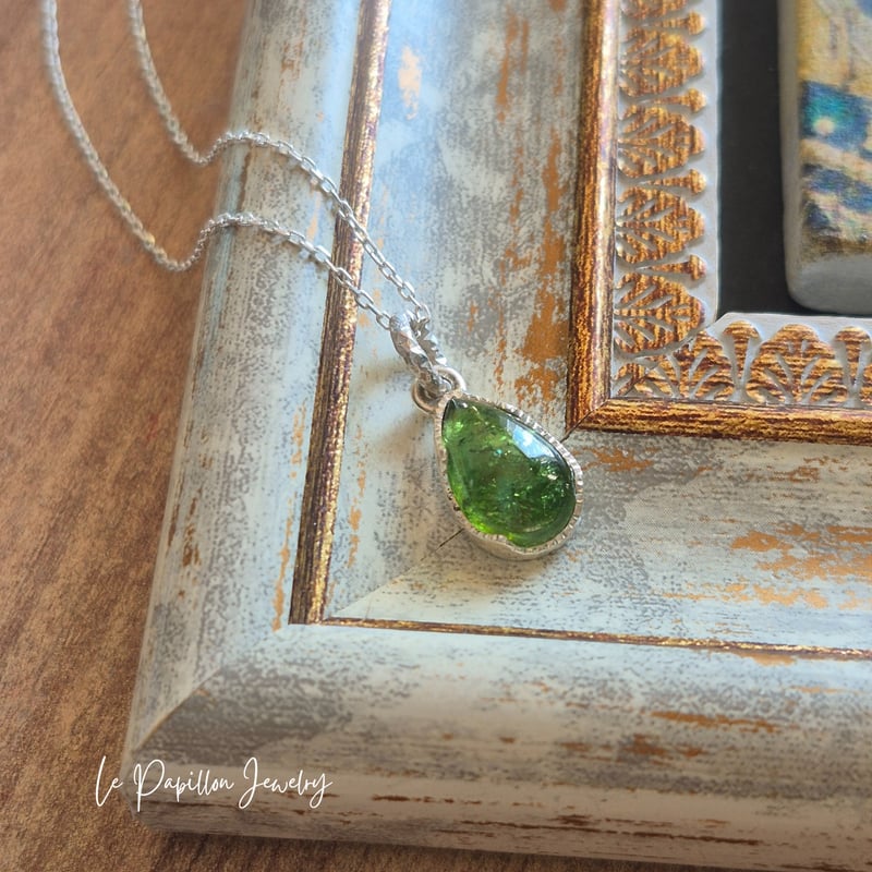 シルバーチェーン 天然トルマリン gd-y889_2.jpg