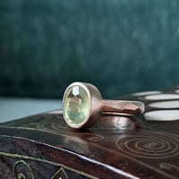 11号　上質プレナイト　シルバーリング