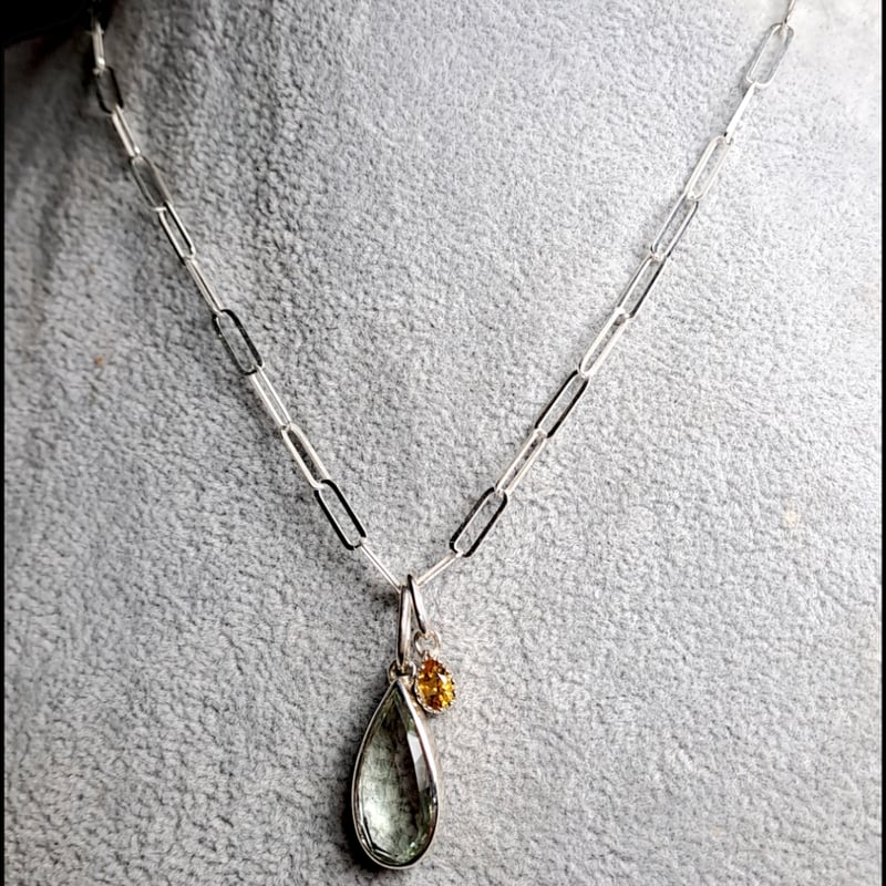 ネックレス(アメジスト.シトリン.アンバー)