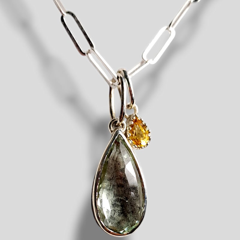 ネックレス(アメジスト.シトリン.アンバー) ネックレス(アメジスト.シトリン.アンバー)