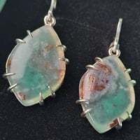 美麗レア物アクアプレーズ シルバーピアス