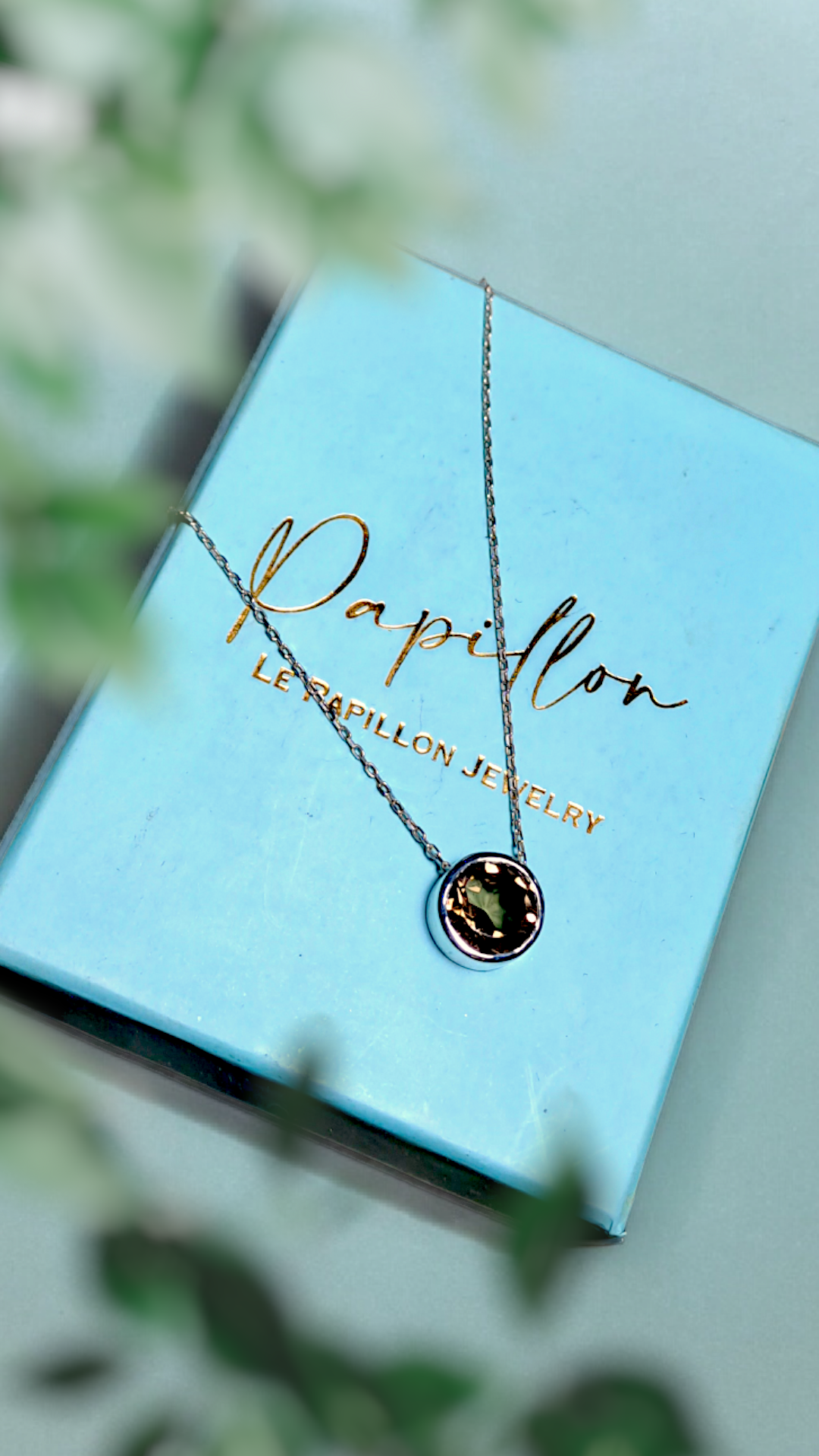 She is mono シルバー クロス ネックレス スモーキークォーツ