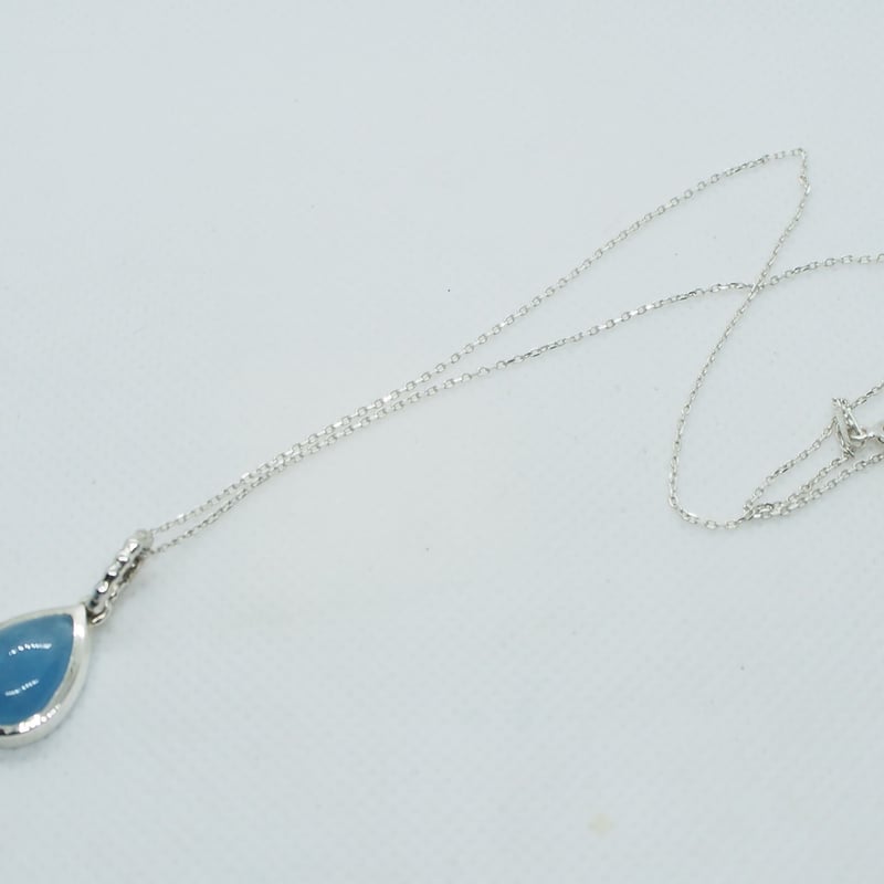 ネックレス sv 950 アクアマリン ネックレス sv 950 アクアマリン