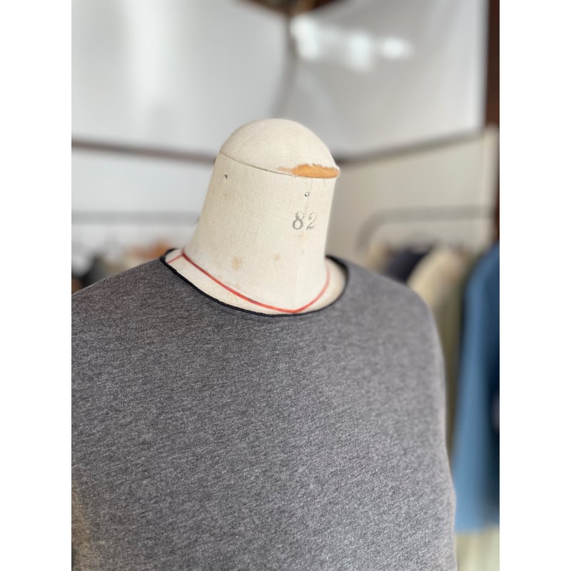 長袖カットソー 杢調グレー Mサイズ | 福月洋装店