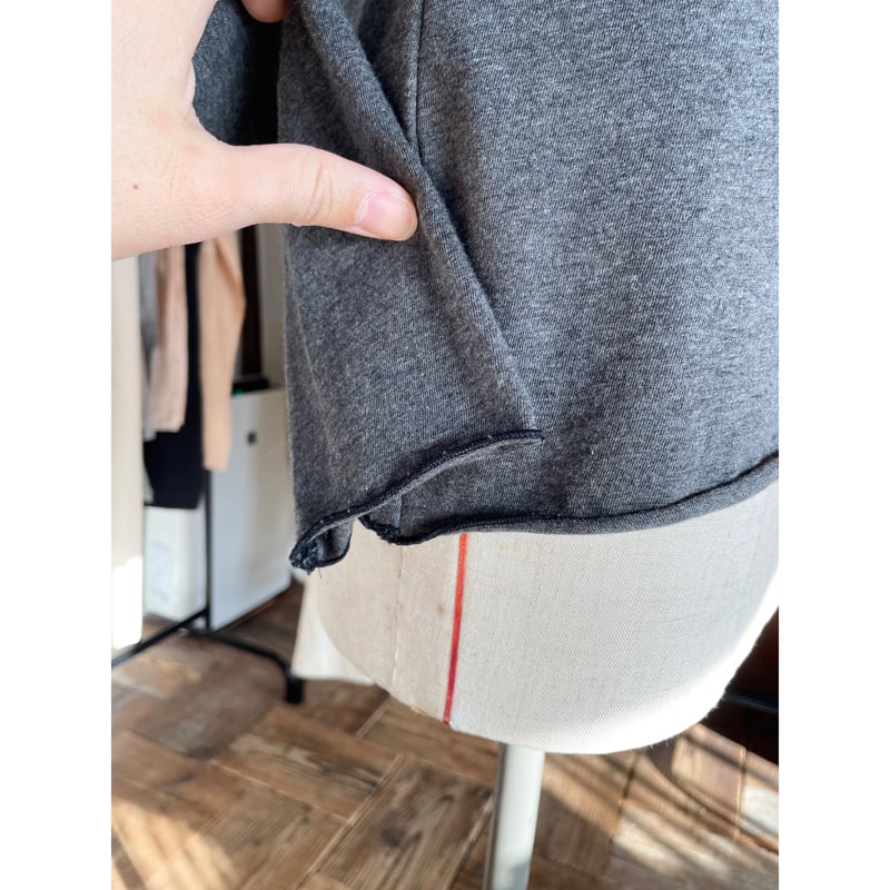 長袖カットソー 杢調グレー Mサイズ | 福月洋装店