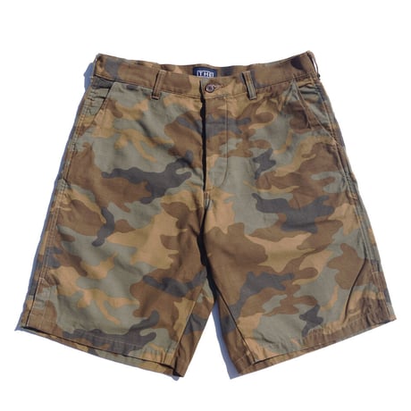 「THE UNION」THE FABRIC / WORK SHORTS / color - CAMO