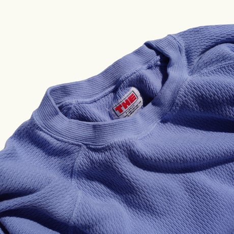 「THE UNION」THE FABRIC / THERMAL L/S SWEAT  / color - LIGHT PURPLE