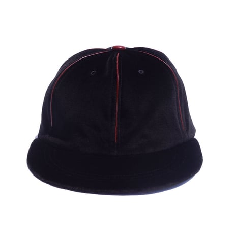 「THE UNION」THE COLOR / LEATHER PIPING YO CAP / color - BLACK