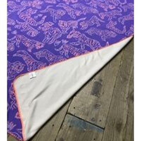 「THE UNION」THE FABRIC / TIGER FLEECE BLANKET / color - PURPLE